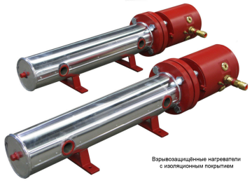 Проточный нагреватель охлаждающей жидкости