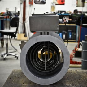 Канальный нагреватель LVK типа