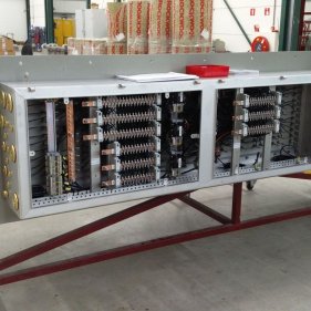 Коробка подключения канального нагревателя 475 кВт. Произведено для оператора морских платформ.