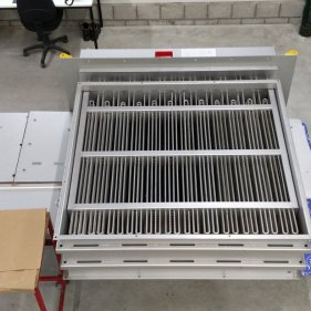 Взрывозащищённый канальный нагреватель 475 кВт. Произведено для оператора морских платформ.