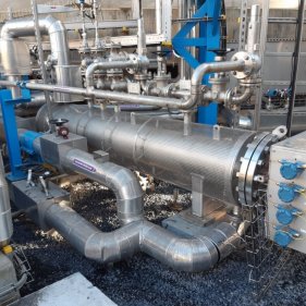 Взрывозащищённый проточный нагреватель аммиака 200 кВт