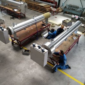 Установка теплоизоляции и облицовочных пластин