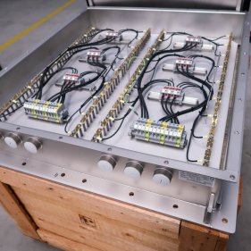 Коробка подключения канального нагревателя