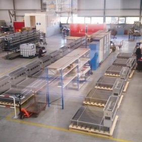 Общий вид сборочного цеха