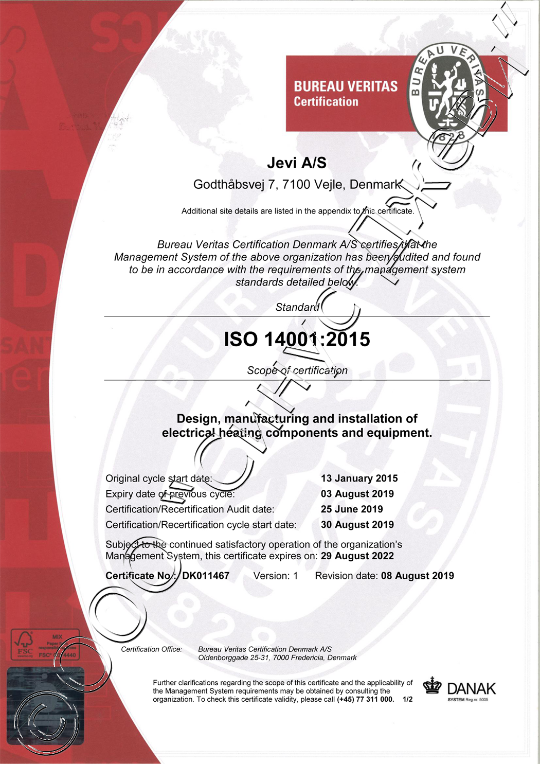 Экологический менеджмент ISO 14001:2015