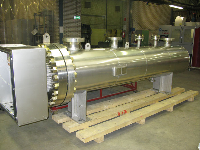 Взрывозащищенный нагреватель топливного газа 1645 кВт