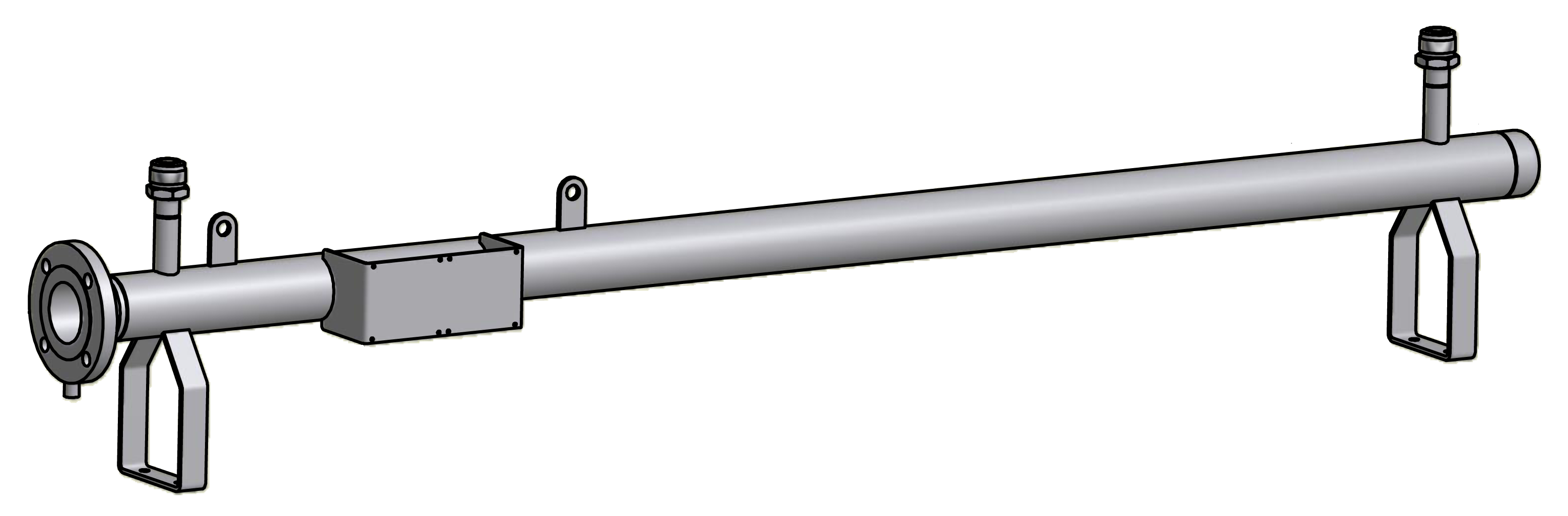 Сосуд высокого давления нагревателя сжатого воздуха 12 кВт